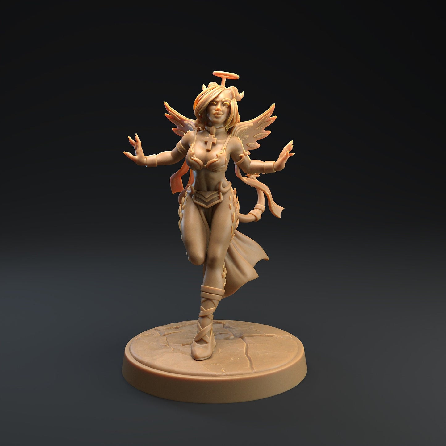 Succubus | Dragon Trappers Lodge | Monster | One Page Rules | 32mm | 75mm | Resin Printed Tabletop RPG Figures | DND | 5E | Halloween