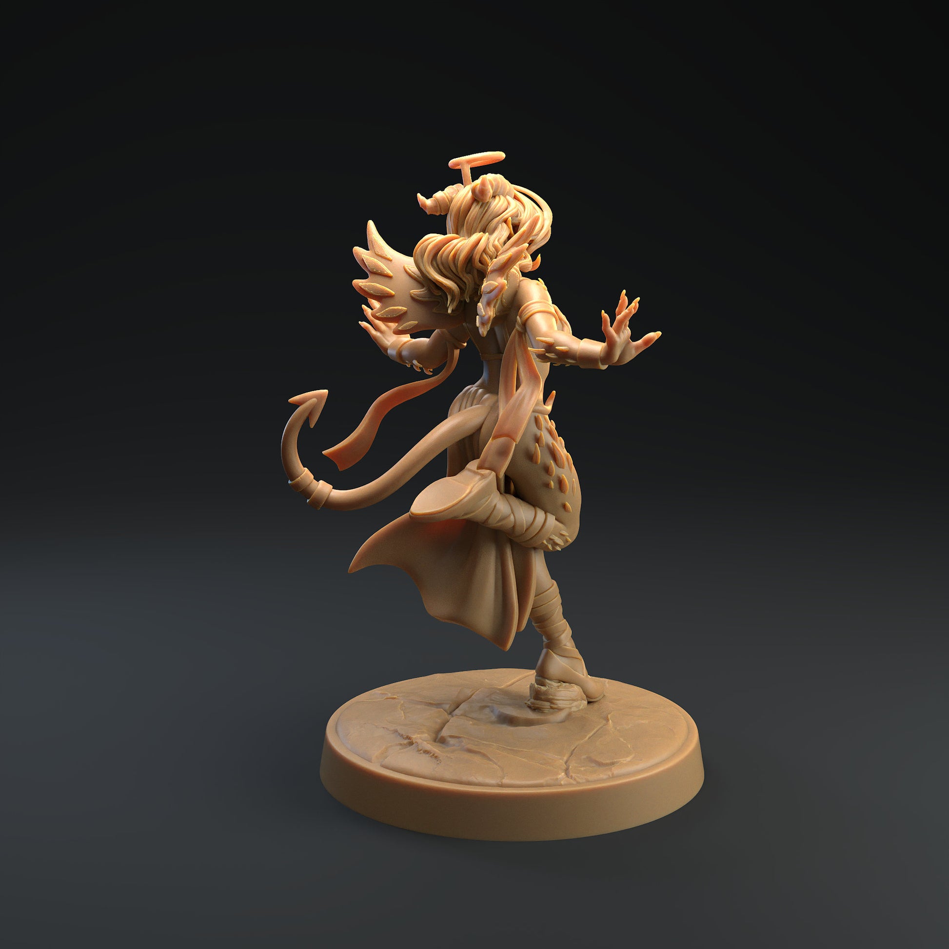 Succubus | Dragon Trappers Lodge | Monster | One Page Rules | 32mm | 75mm | Resin Printed Tabletop RPG Figures | DND | 5E | Halloween