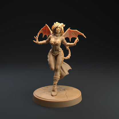 Succubus | Dragon Trappers Lodge | Monster | One Page Rules | 32mm | 75mm | Resin Printed Tabletop RPG Figures | DND | 5E | Halloween