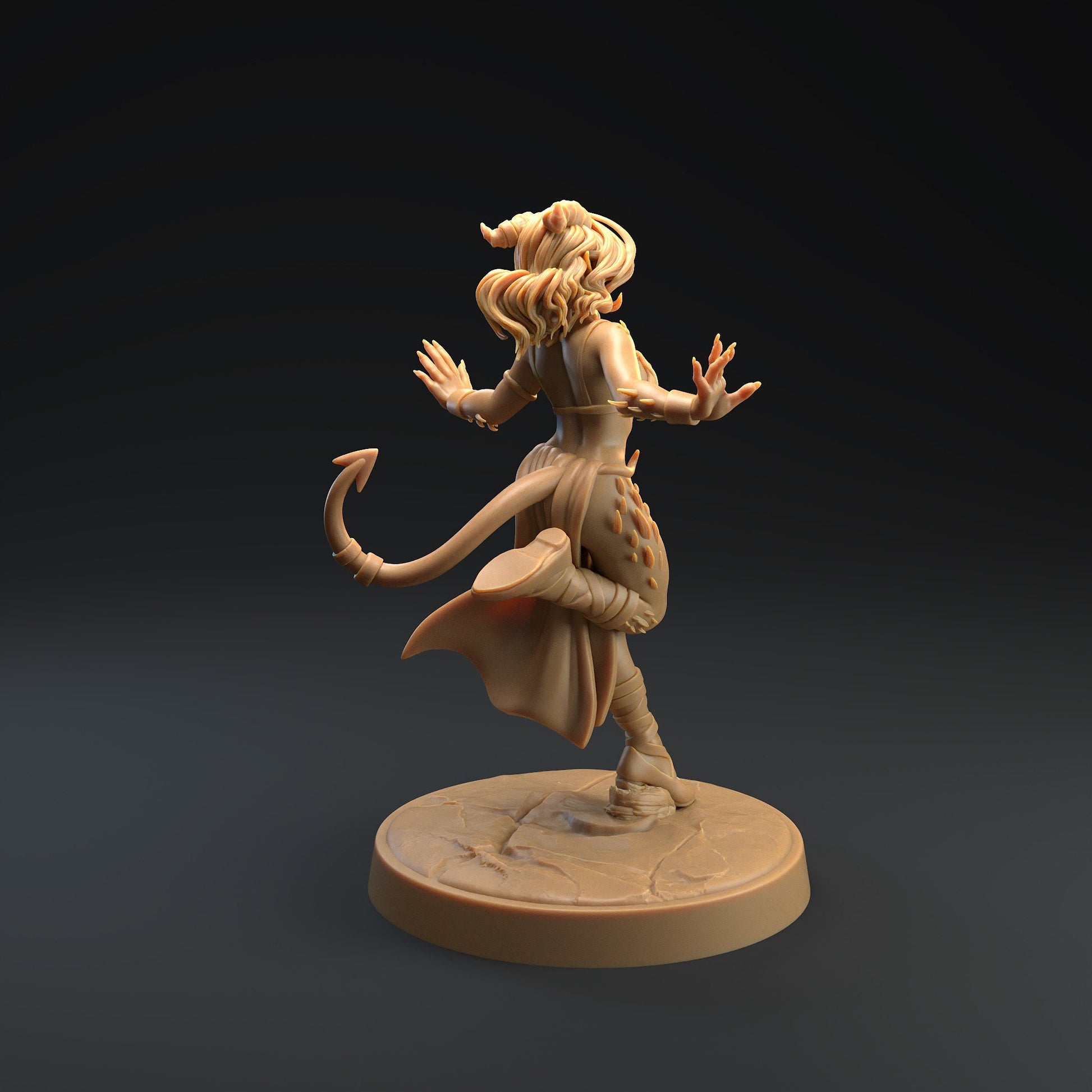 Succubus | Dragon Trappers Lodge | Monster | One Page Rules | 32mm | 75mm | Resin Printed Tabletop RPG Figures | DND | 5E | Halloween
