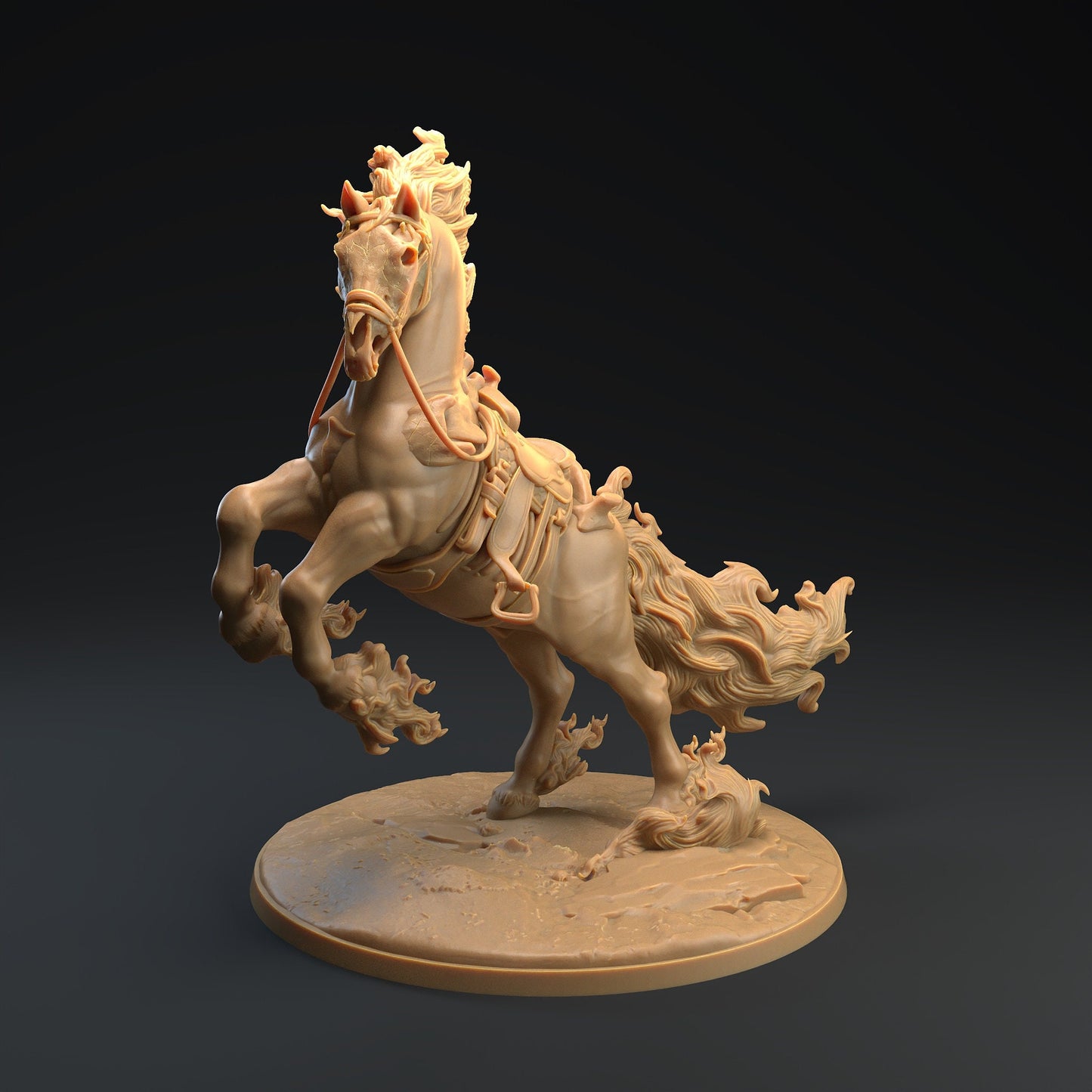 Nightmare Rider | Dragon Trappers Lodge | Headless Horseman | One Page Rules | 32mm | Resin Printed Tabletop RPG Figures | DND | Halloween