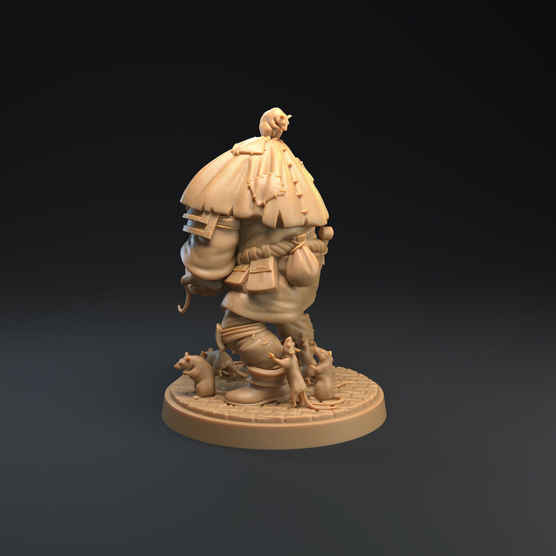 Hunchback | Dragon Trappers Lodge | Monster | One Page Rules | 32mm | 75mm | Resin Printed Tabletop RPG Figures | DND | Halloween