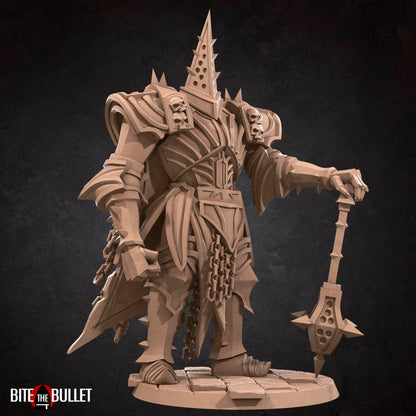 Penitent Knight | Bite The Bullet | 35mm Scale | Resin Printed Tabletop RPG Miniature Figures | DND | 5E