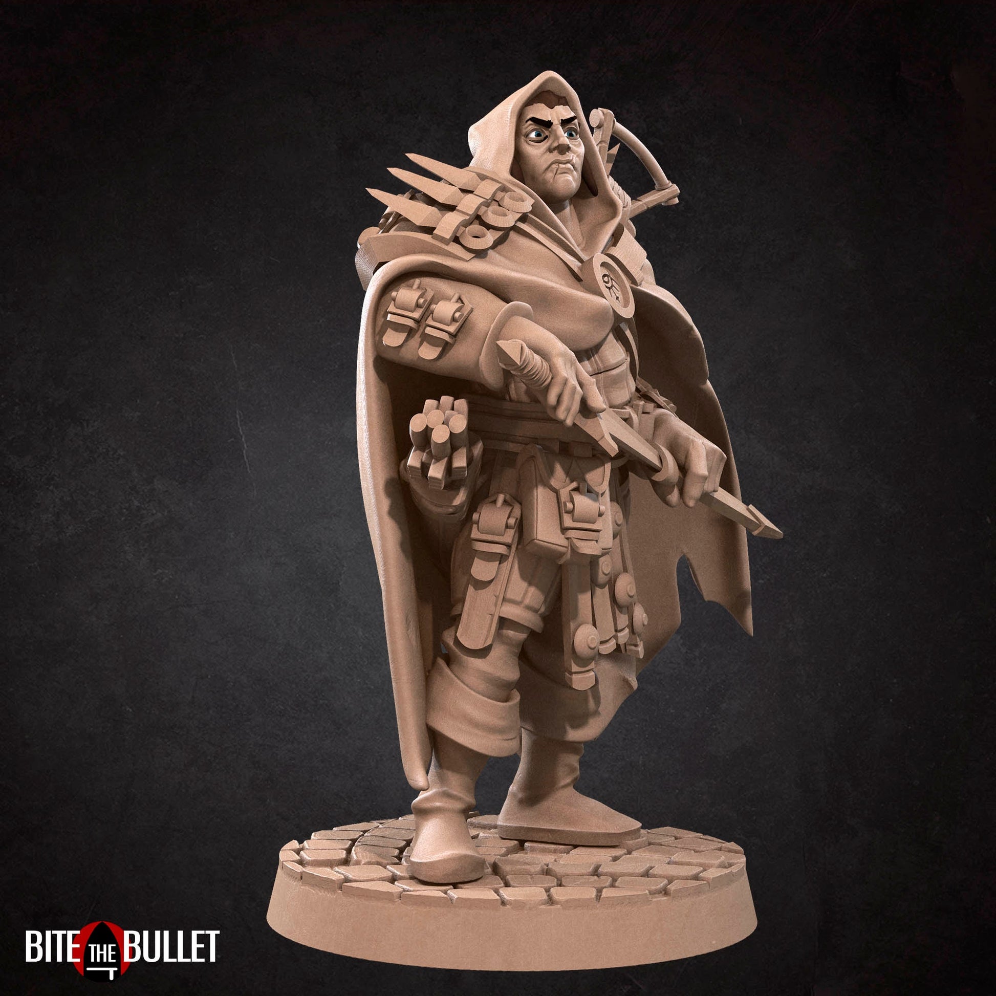 Hero Rogue | Bite The Bullet | 35mm Scale | Resin Printed Tabletop RPG Miniature Figures | DND | 5E