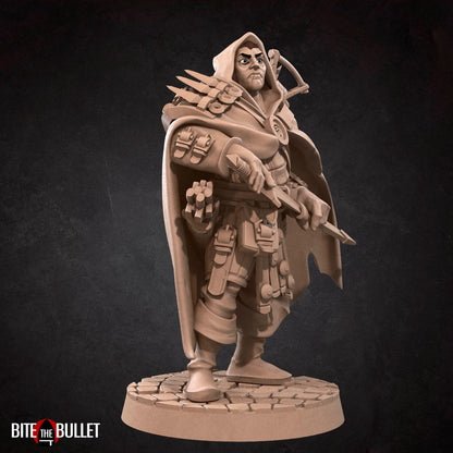 Hero Rogue | Bite The Bullet | 35mm Scale | Resin Printed Tabletop RPG Miniature Figures | DND | 5E
