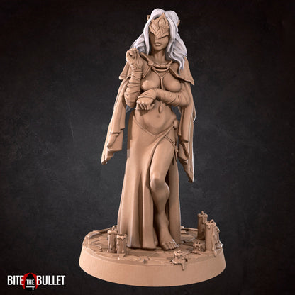 Sofia The Firekeeper | NSFW Option | Bite The Bullet | 35mm Scale | Resin Printed Tabletop RPG Miniature Figures | DND | 5E