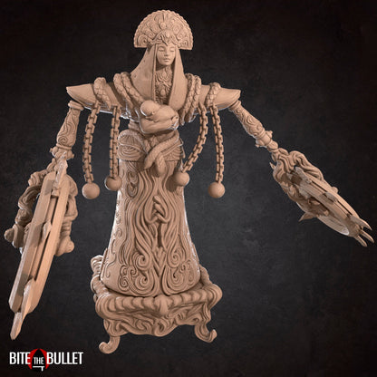 Iron Virgin | Bite The Bullet | 35mm Scale | Resin Printed Tabletop RPG Miniature Figures | DND | 5E