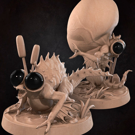 Basilisk | Bite The Bullet | 35mm Scale | Resin Printed Tabletop RPG Miniature Figures | DND | 5E