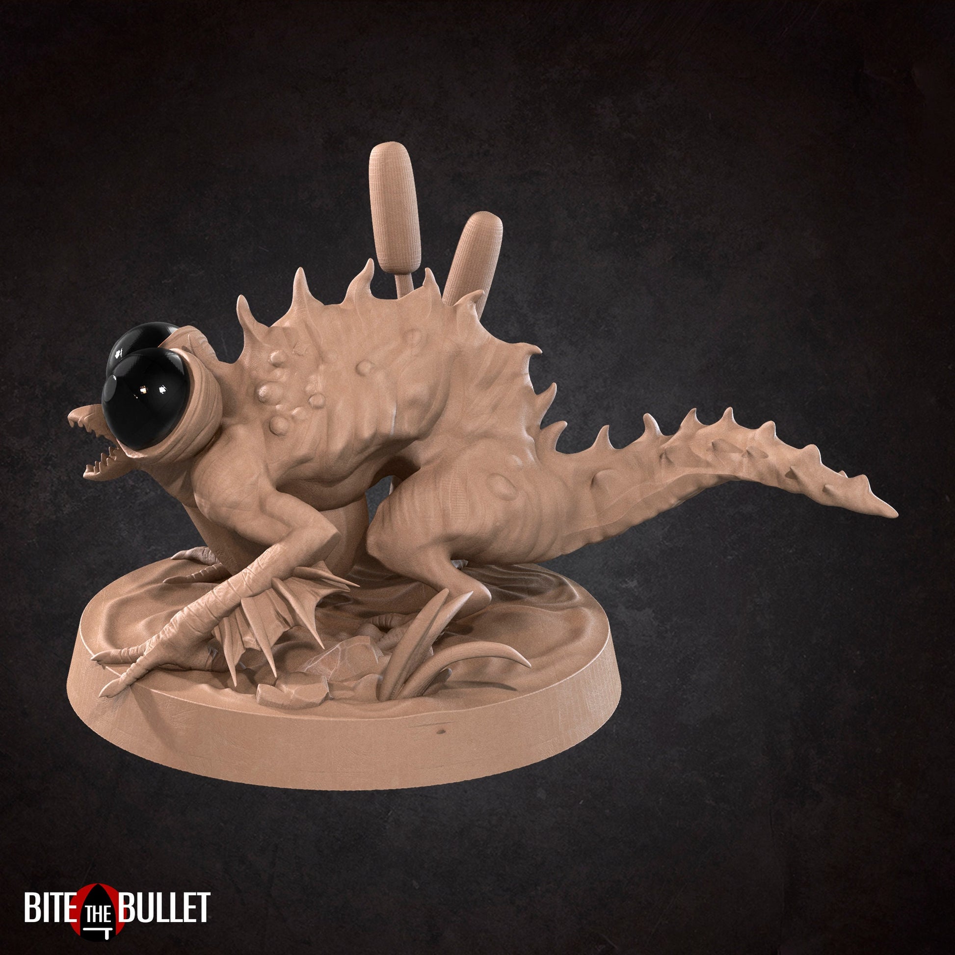 Basilisk | Bite The Bullet | 35mm Scale | Resin Printed Tabletop RPG Miniature Figures | DND | 5E