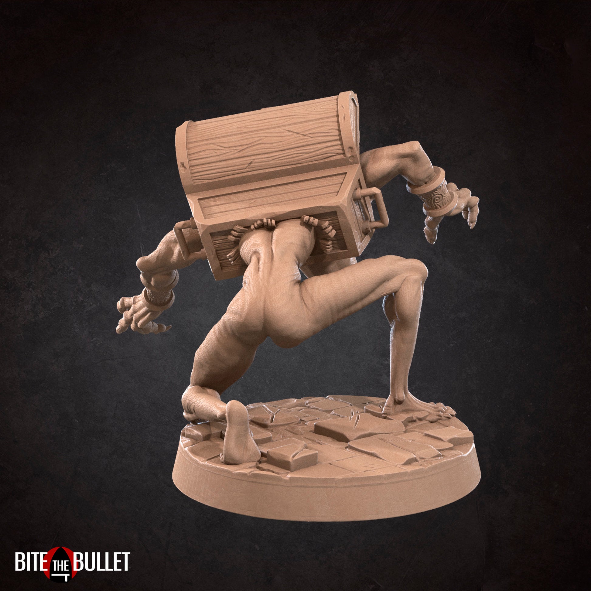 Mimic | Bite The Bullet | 35mm Scale | Resin Printed Tabletop RPG Miniature Figures | DND | 5E