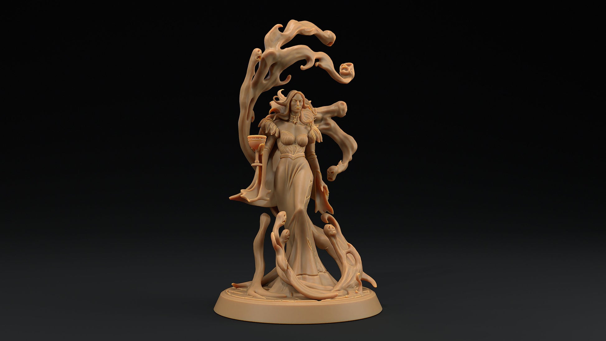Lady Traskvales Ghost | Dragon Trappers Lodge | Monster | One Page Rules | 32mm | Resin Printed Tabletop RPG Figures | DND | 5E | Halloween