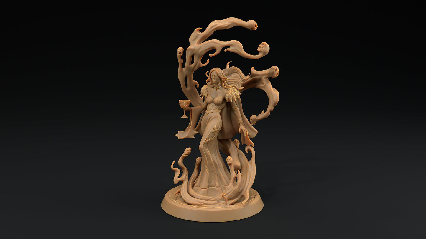 Lady Traskvales Ghost | Dragon Trappers Lodge | Monster | One Page Rules | 32mm | Resin Printed Tabletop RPG Figures | DND | 5E | Halloween