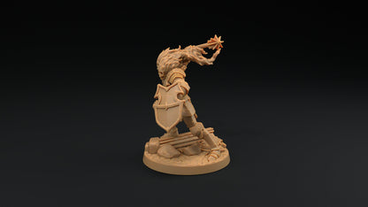 The Blazing Knight | Dragon Trappers Lodge | Monster | One Page Rules | 32mm | Resin Printed Tabletop RPG Figures | DND | 5E | Halloween