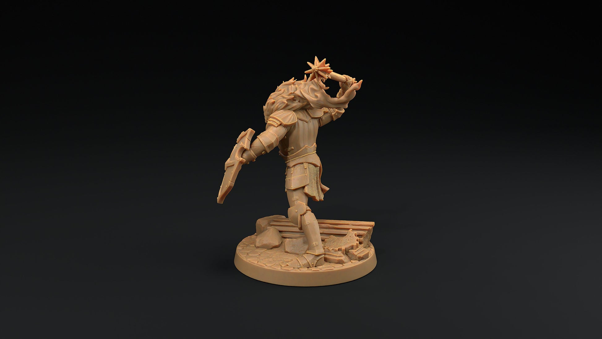 The Blazing Knight | Dragon Trappers Lodge | Monster | One Page Rules | 32mm | Resin Printed Tabletop RPG Figures | DND | 5E | Halloween