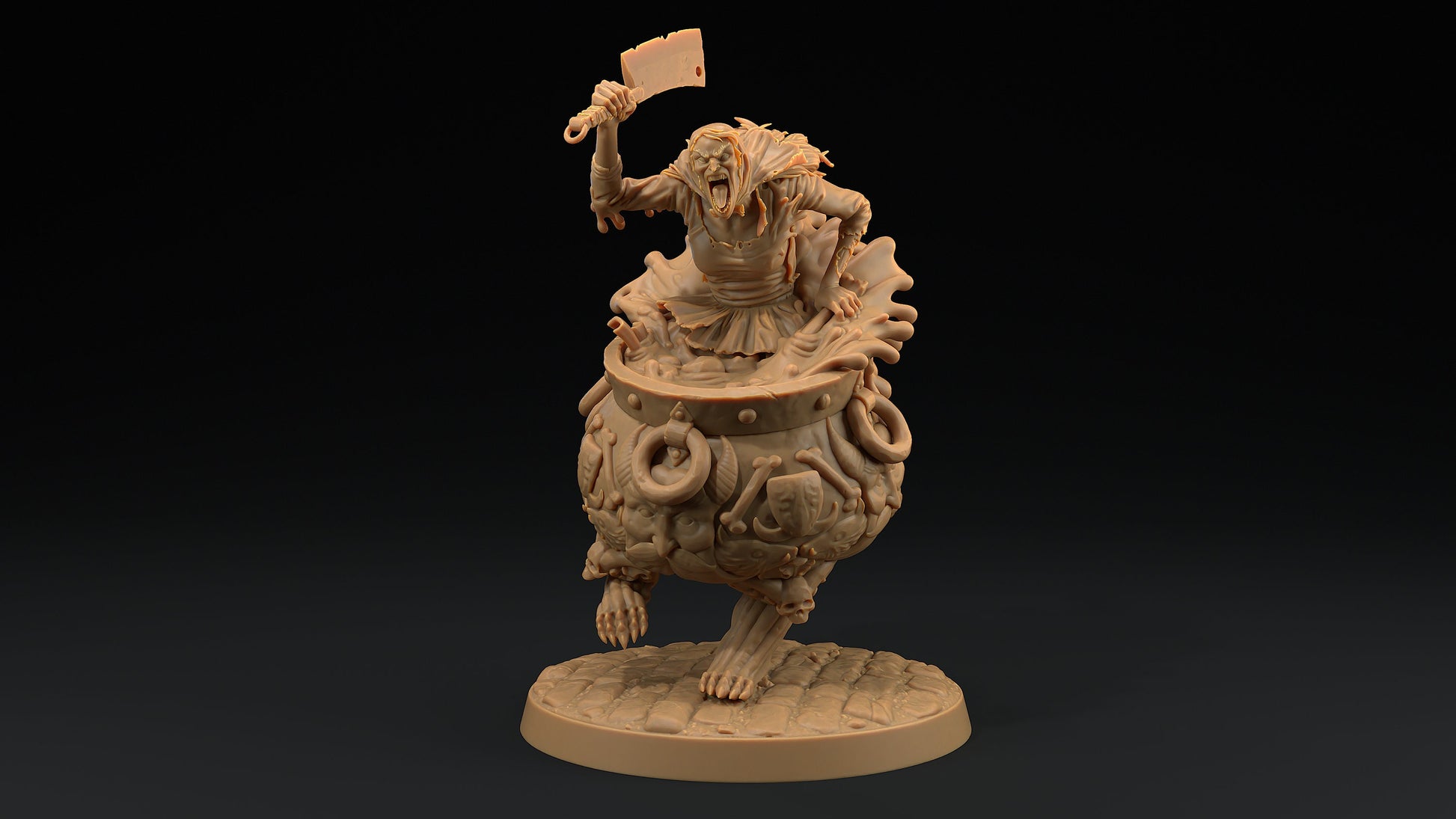 The Boiled Maid | Dragon Trappers Lodge | Monster | One Page Rules | 32mm | Resin Printed Tabletop RPG Figures | DND | 5E | Halloween