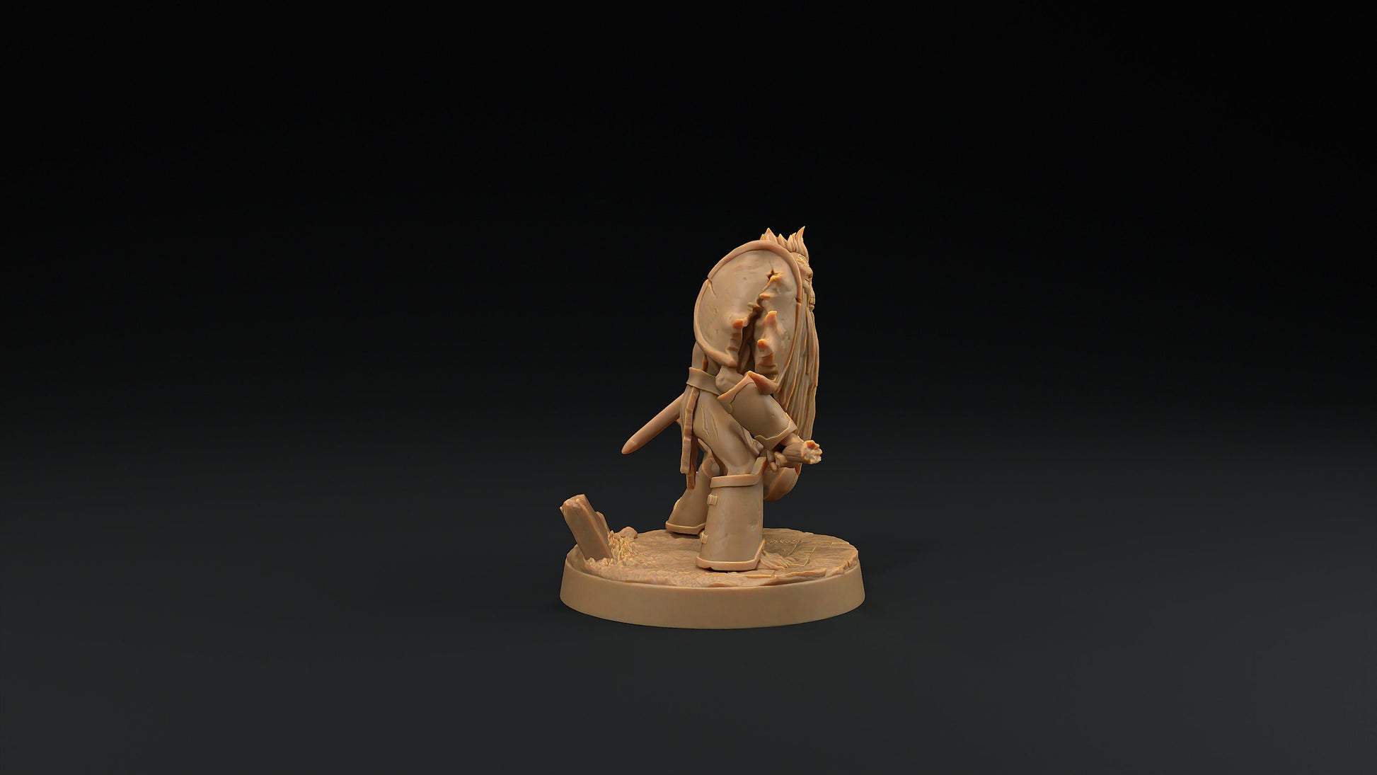 Dwarven Zombie | Dragon Trappers Lodge | Monster | One Page Rules | 32mm | Resin Printed Tabletop RPG Figures | DND | 5E | Halloween