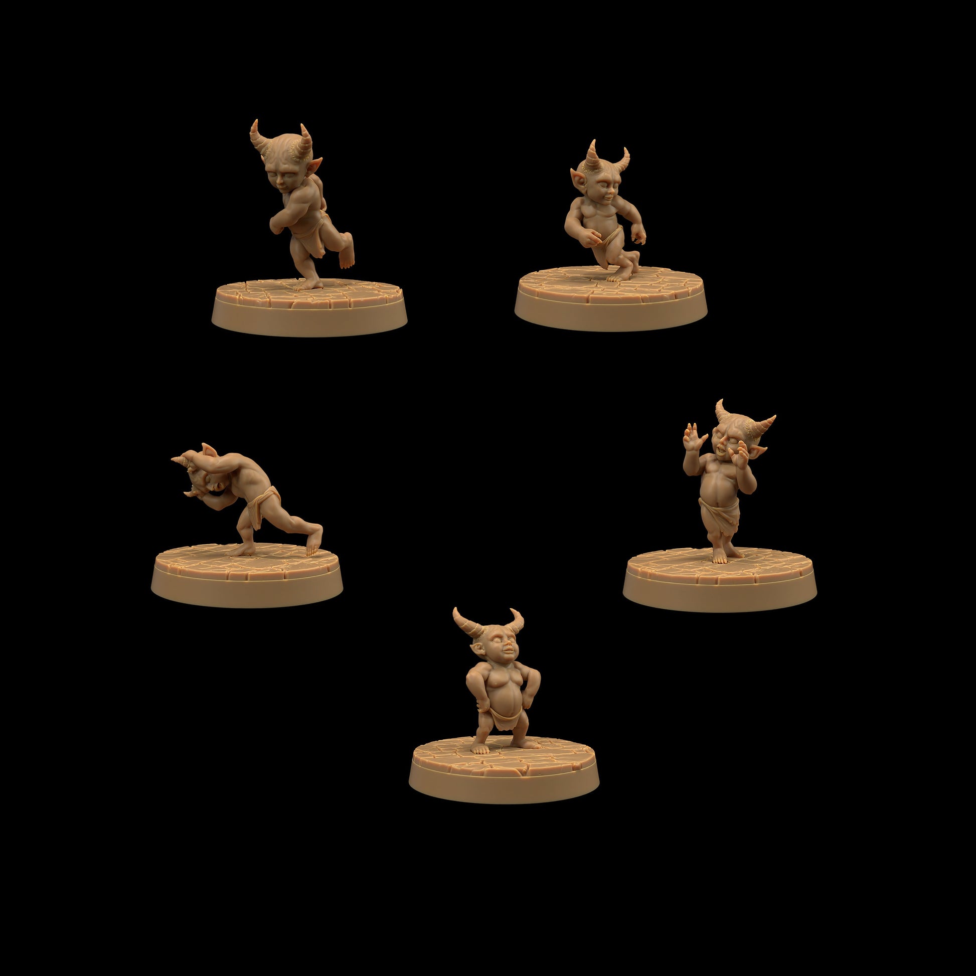 Little Devil Set | Dragon Trappers Lodge | Monster | One Page Rules | 32mm | Resin Printed Tabletop RPG Figures | DND | 5E | Halloween
