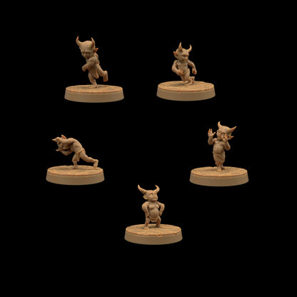 Little Devil Set | Dragon Trappers Lodge | Monster | One Page Rules | 32mm | Resin Printed Tabletop RPG Figures | DND | 5E | Halloween