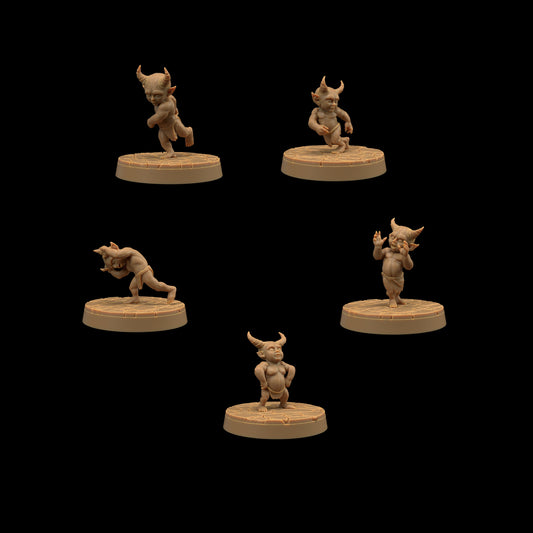 Little Devil Set | Dragon Trappers Lodge | Monster | One Page Rules | 32mm | Resin Printed Tabletop RPG Figures | DND | 5E | Halloween