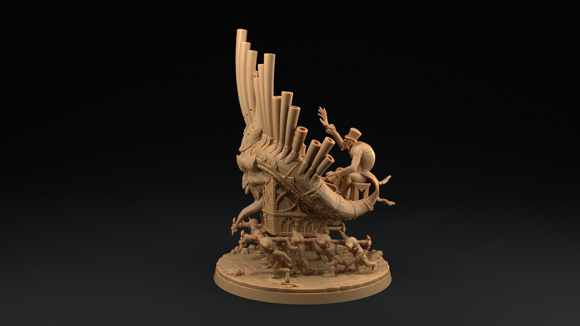 The Organ Man | Dragon Trappers Lodge | Monster | One Page Rules | 32mm | Resin Printed Tabletop RPG Figures | DND | 5E | Halloween