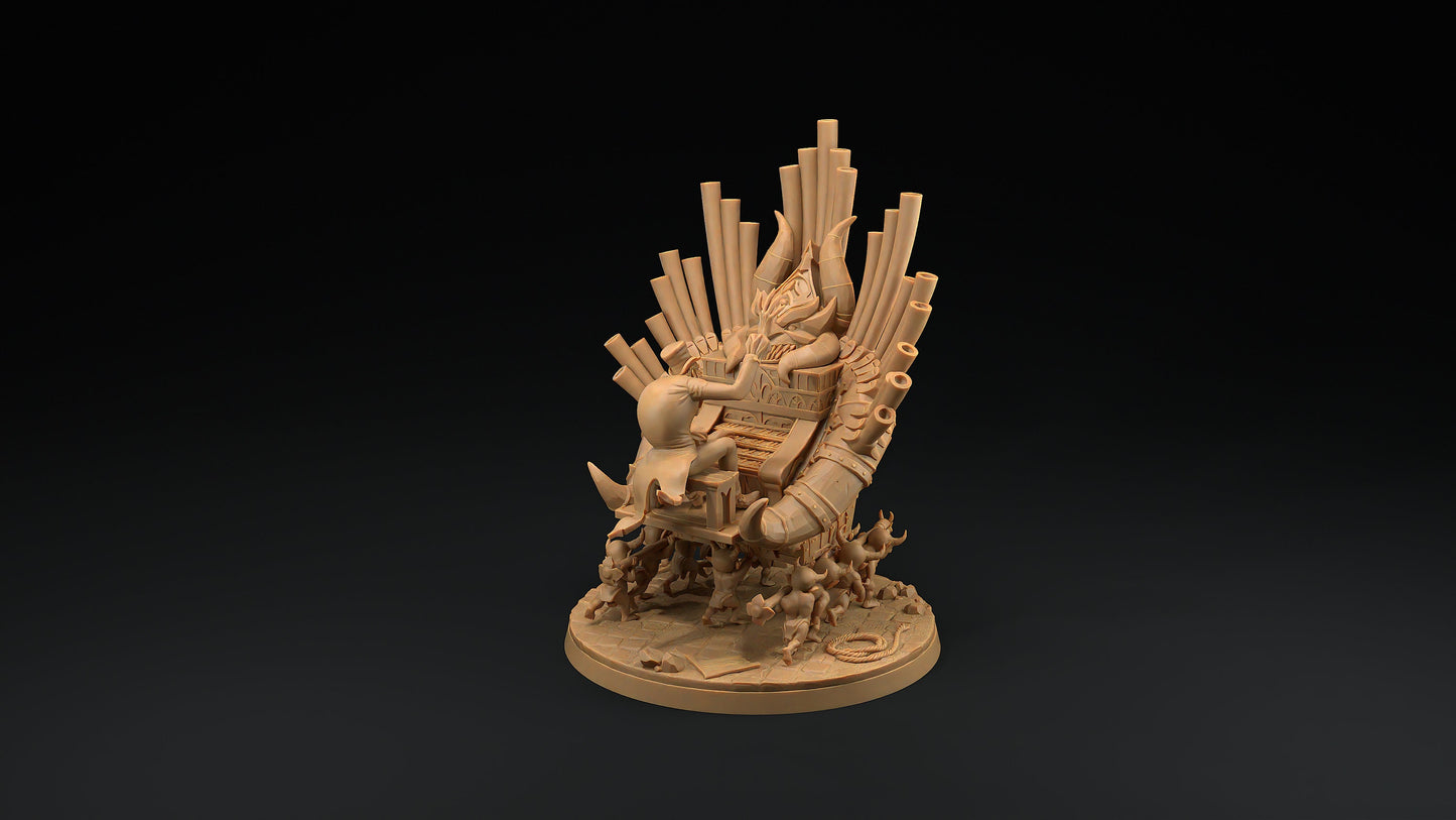 The Organ Man | Dragon Trappers Lodge | Monster | One Page Rules | 32mm | Resin Printed Tabletop RPG Figures | DND | 5E | Halloween