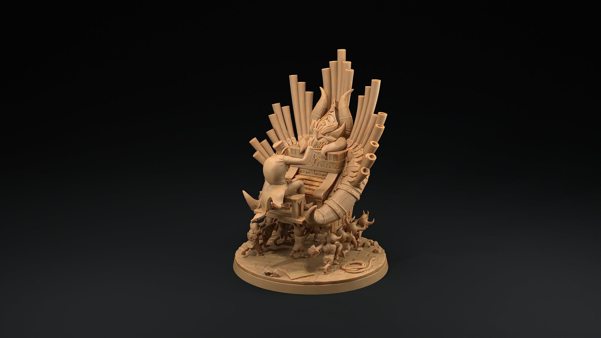 The Organ Man | Dragon Trappers Lodge | Monster | One Page Rules | 32mm | Resin Printed Tabletop RPG Figures | DND | 5E | Halloween