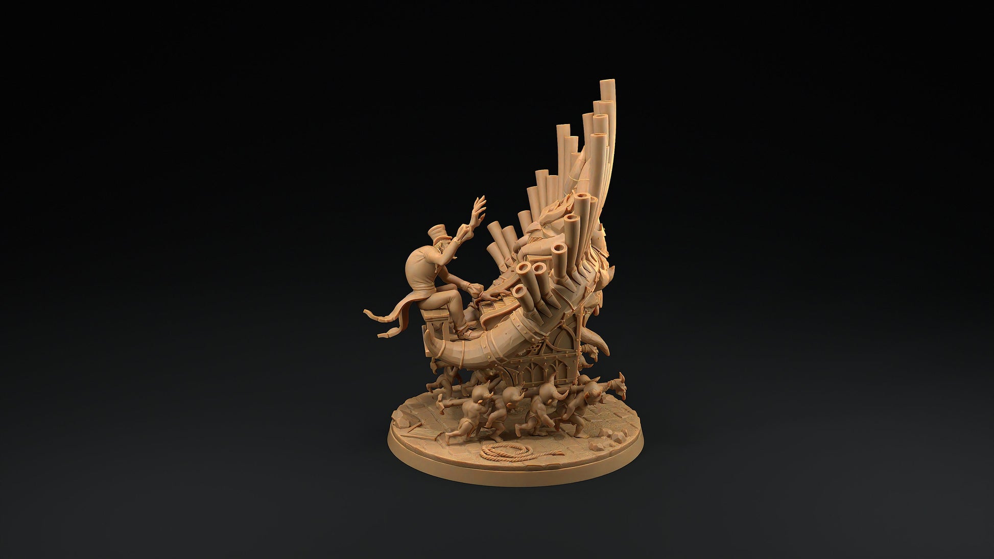 The Organ Man | Dragon Trappers Lodge | Monster | One Page Rules | 32mm | Resin Printed Tabletop RPG Figures | DND | 5E | Halloween