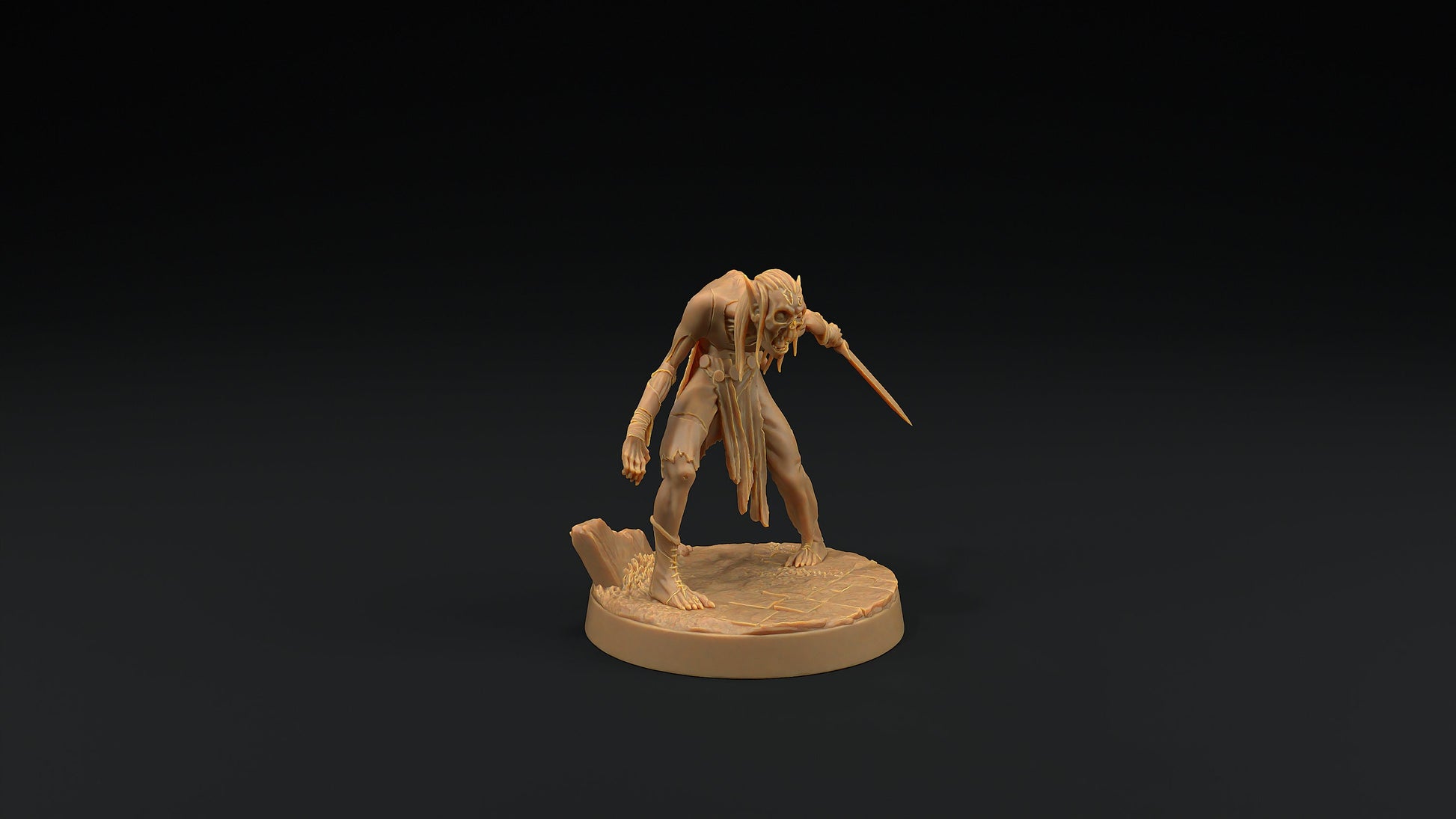 Elven Zombie | Dragon Trappers Lodge | Monster | One Page Rules | 32mm | Resin Printed Tabletop RPG Figures | DND | 5E | Halloween