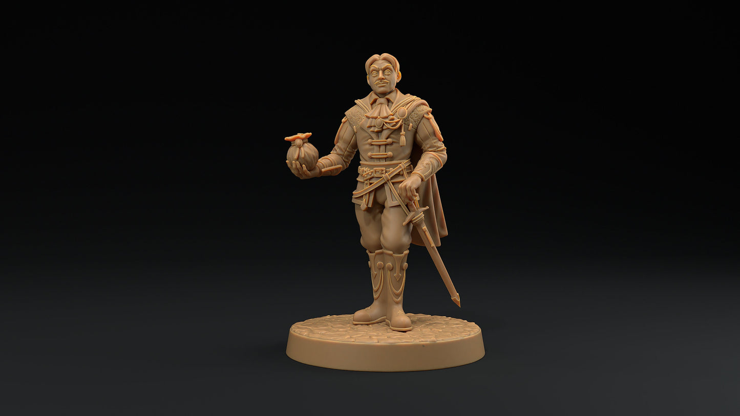 Mayor Adams | Dragon Trappers Lodge | Monster | One Page Rules | 32mm | Resin Printed Tabletop RPG Figures | DND | 5E | Halloween