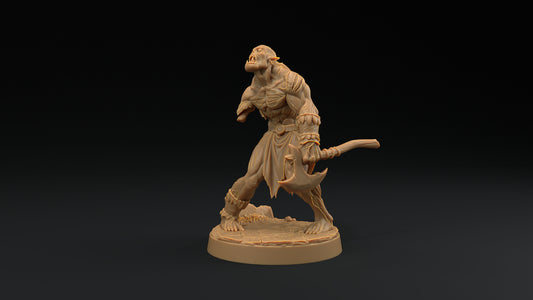 Orc Zombie | Dragon Trappers Lodge | Monster | One Page Rules | 32mm | Resin Printed Tabletop RPG Figures | DND | 5E | Halloween