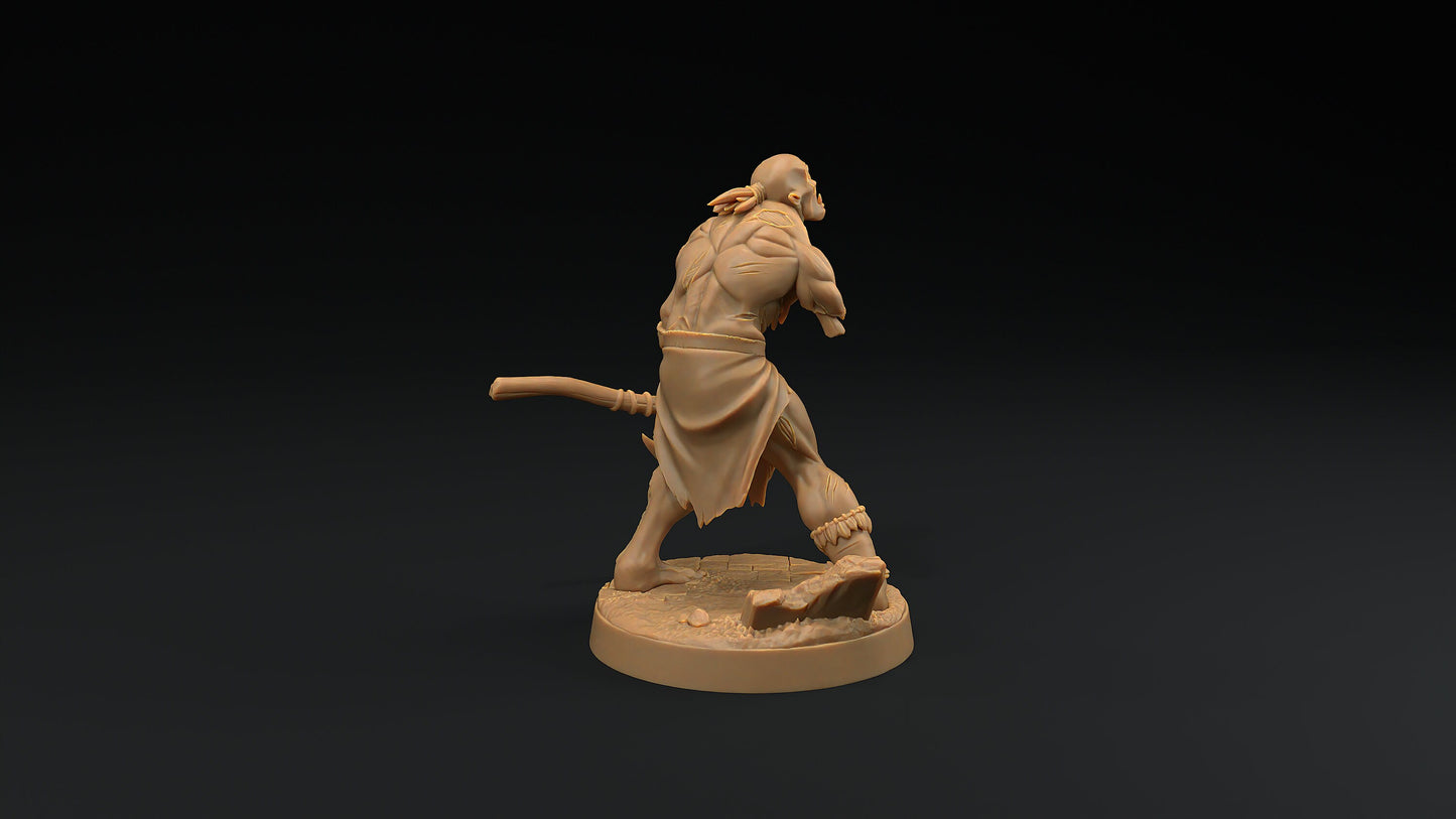Orc Zombie | Dragon Trappers Lodge | Monster | One Page Rules | 32mm | Resin Printed Tabletop RPG Figures | DND | 5E | Halloween