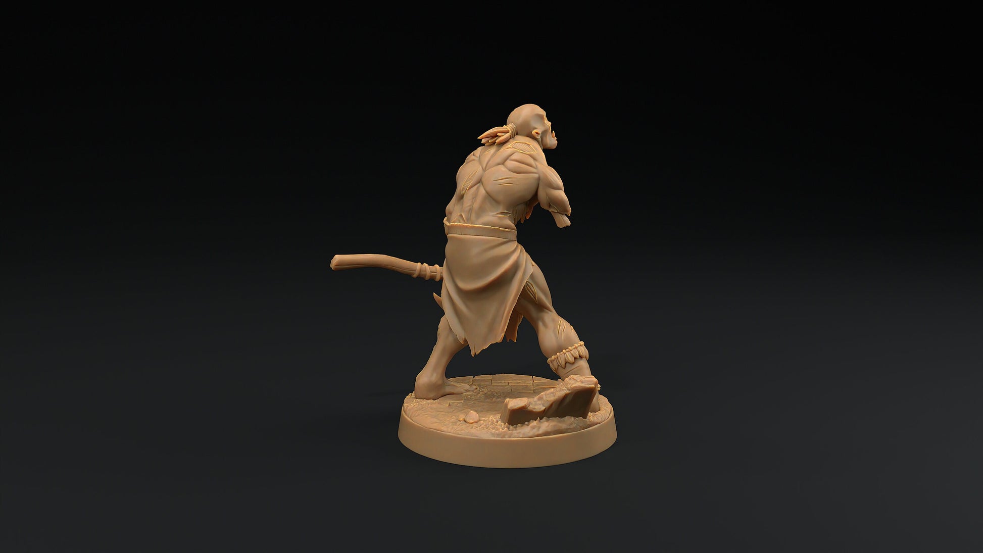 Orc Zombie | Dragon Trappers Lodge | Monster | One Page Rules | 32mm | Resin Printed Tabletop RPG Figures | DND | 5E | Halloween