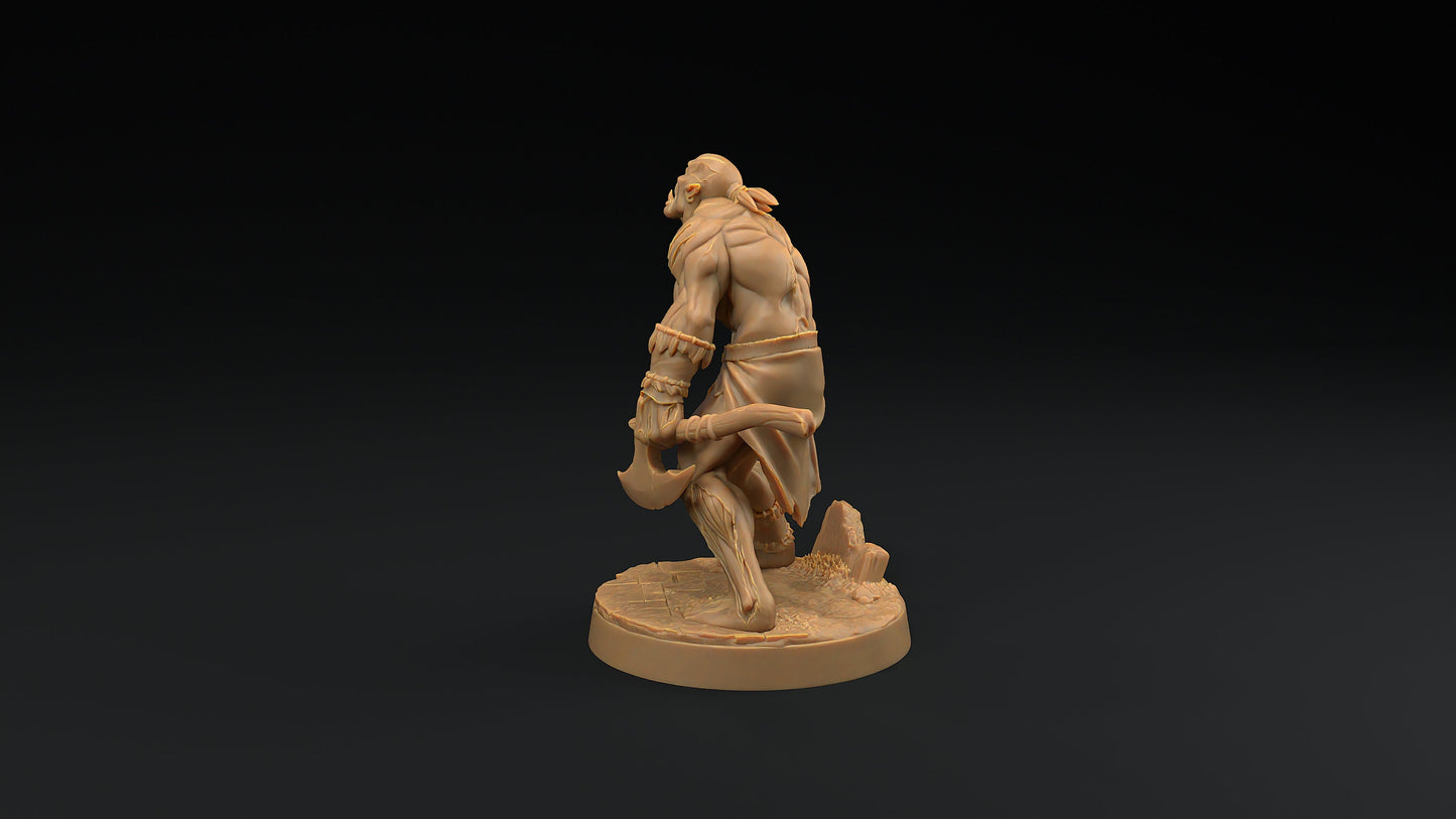 Orc Zombie | Dragon Trappers Lodge | Monster | One Page Rules | 32mm | Resin Printed Tabletop RPG Figures | DND | 5E | Halloween