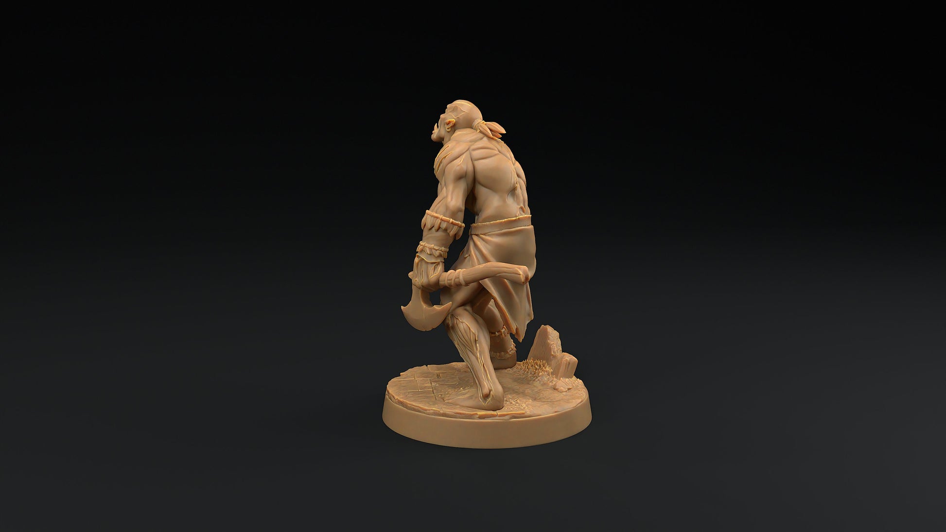 Orc Zombie | Dragon Trappers Lodge | Monster | One Page Rules | 32mm | Resin Printed Tabletop RPG Figures | DND | 5E | Halloween