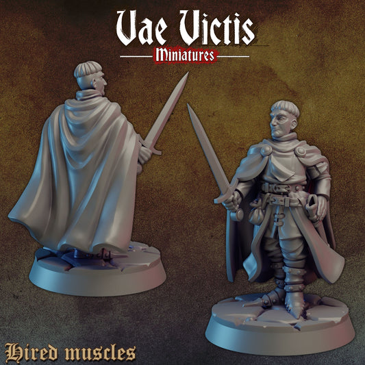 Proud Knight | Vae Victis Miniatures | 32mm Scale | Resin Printed Tabletop RPG Figures | DND | 5E