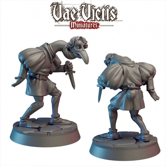 Bird Man | Vae Victis Miniatures | 32mm Scale | Resin Printed Tabletop RPG Figures | Unleash The Archers | DND | 5E