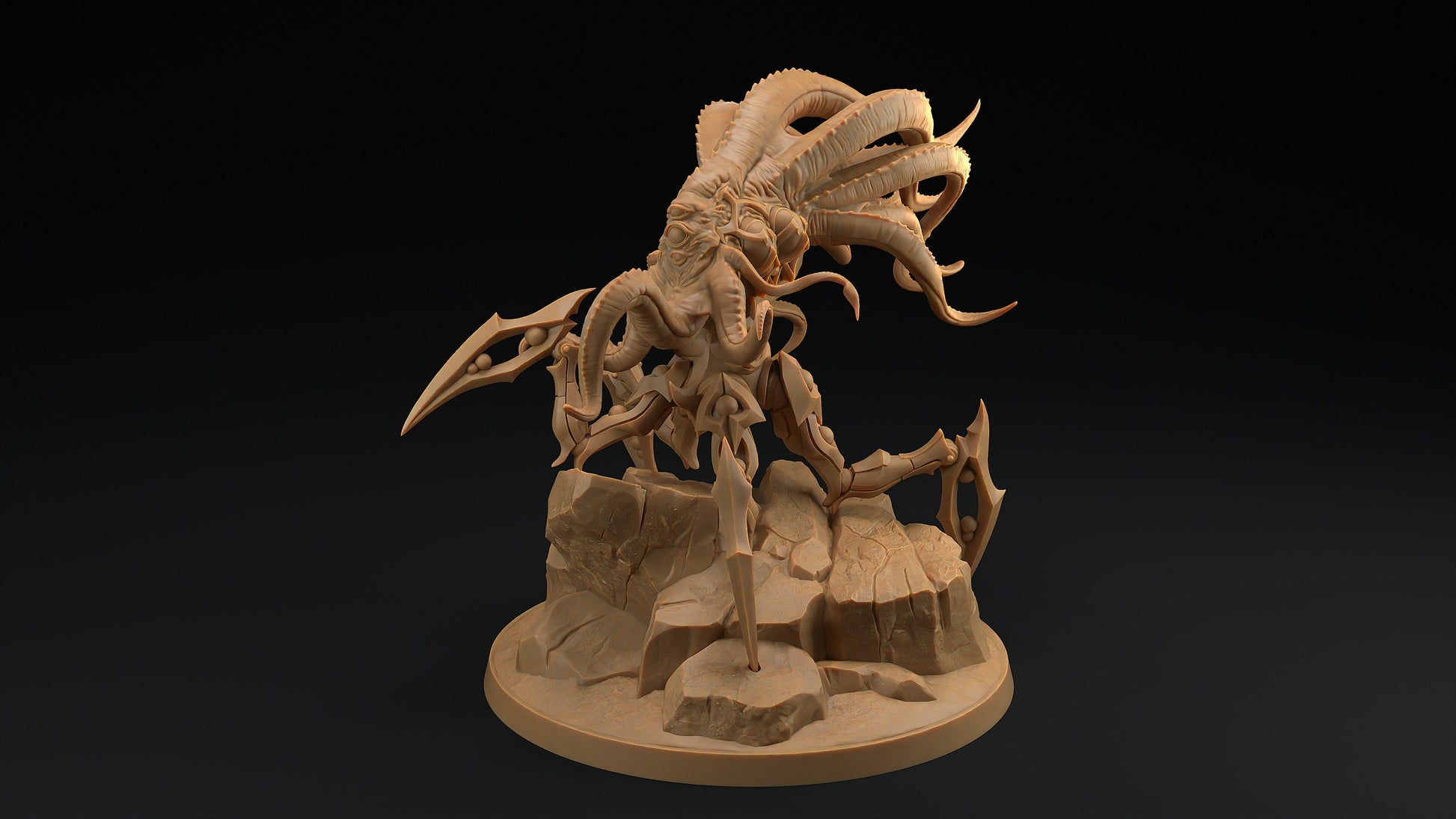 Zeglok, Aboleth Mastermind | Dragon Trappers Lodge | Monster | One Page Rules | 32mm | Resin Printed Tabletop RPG Figures | DND | 5E