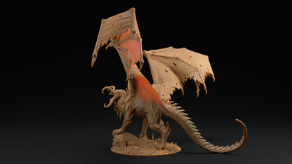Mind Eater Dragon | Dragon Trappers Lodge | Monster | One Page Rules | 32mm | Resin Printed Tabletop RPG Figures | DND | 5E