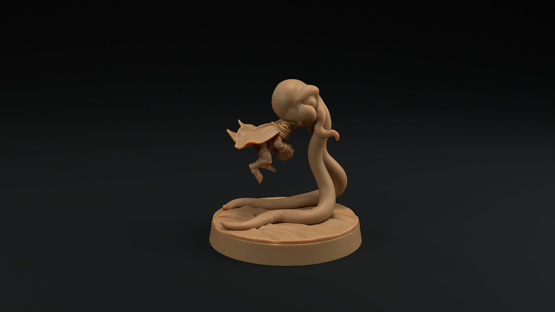 Gnome Squidling | Dragon Trappers Lodge | Monster | One Page Rules | 32mm | Resin Printed Tabletop RPG Figures | DND | 5E