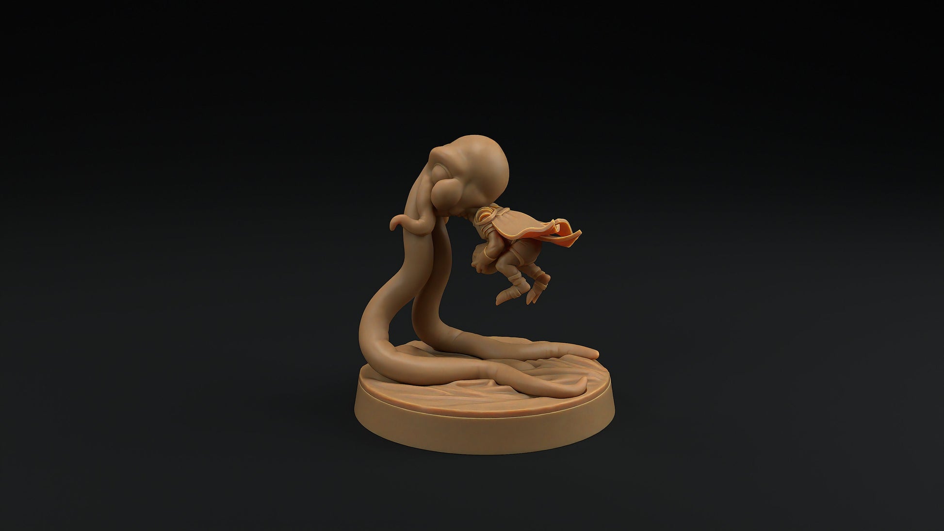 Gnome Squidling | Dragon Trappers Lodge | Monster | One Page Rules | 32mm | Resin Printed Tabletop RPG Figures | DND | 5E