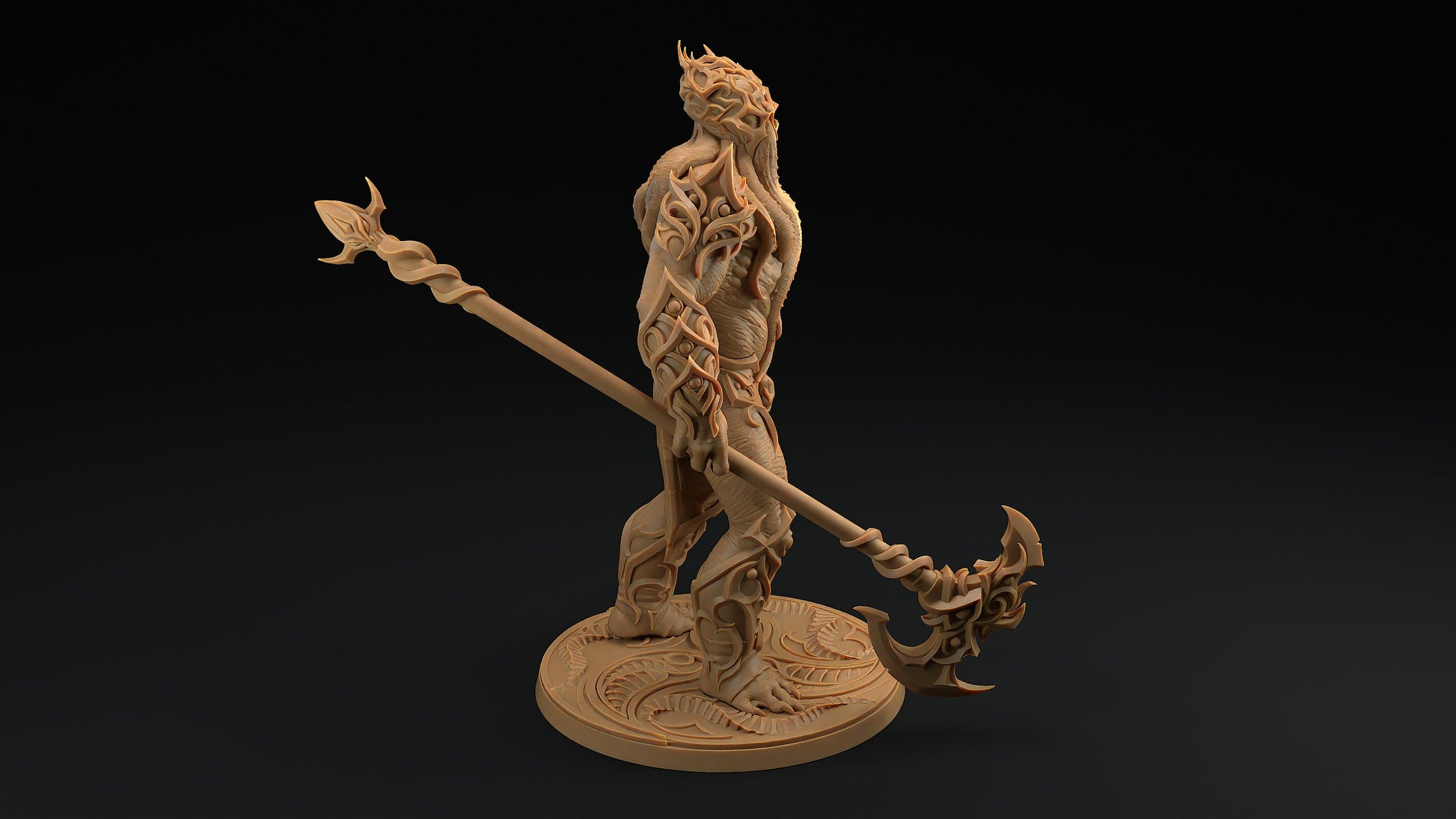 Cephlamorphed Giant | Dragon Trappers Lodge | Monster | One Page Rules | 32mm | Resin Printed Tabletop RPG Figures | DND | 5E