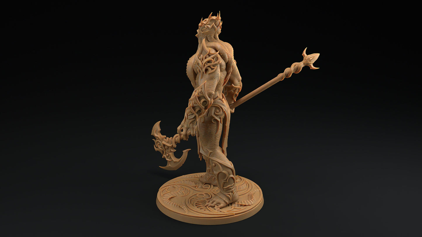 Cephlamorphed Giant | Dragon Trappers Lodge | Monster | One Page Rules | 32mm | Resin Printed Tabletop RPG Figures | DND | 5E