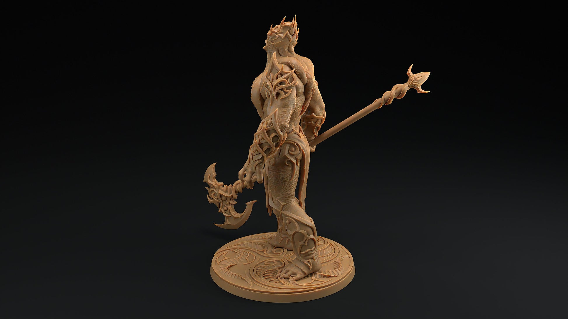 Cephlamorphed Giant | Dragon Trappers Lodge | Monster | One Page Rules | 32mm | Resin Printed Tabletop RPG Figures | DND | 5E