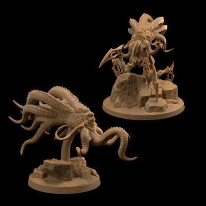 Zeglok, Aboleth Mastermind | Dragon Trappers Lodge | Monster | One Page Rules | 32mm | Resin Printed Tabletop RPG Figures | DND | 5E