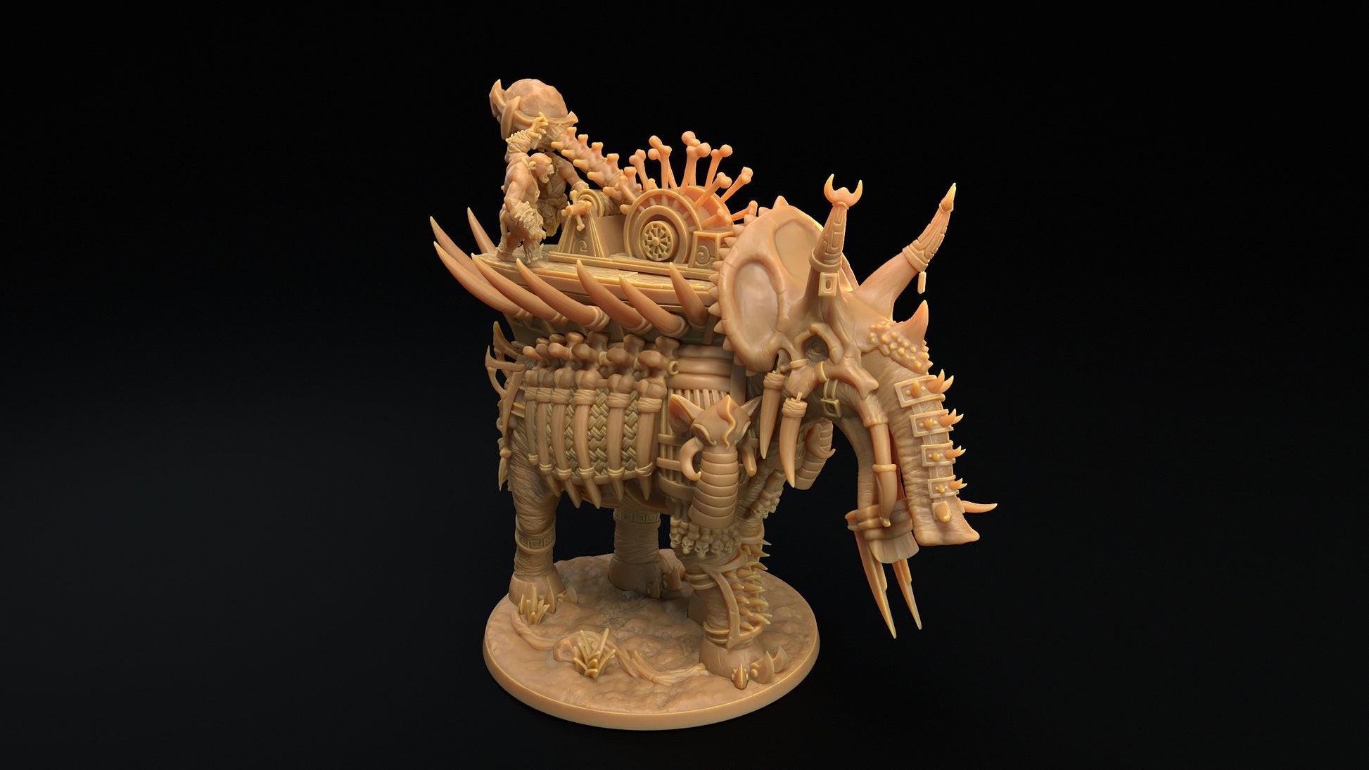 The Skull Grinder | Dragon Trappers Lodge | The Simiax Legions | 32mm Scale Resin Printed Tabletop RPG Figures For DND 5E and OPR