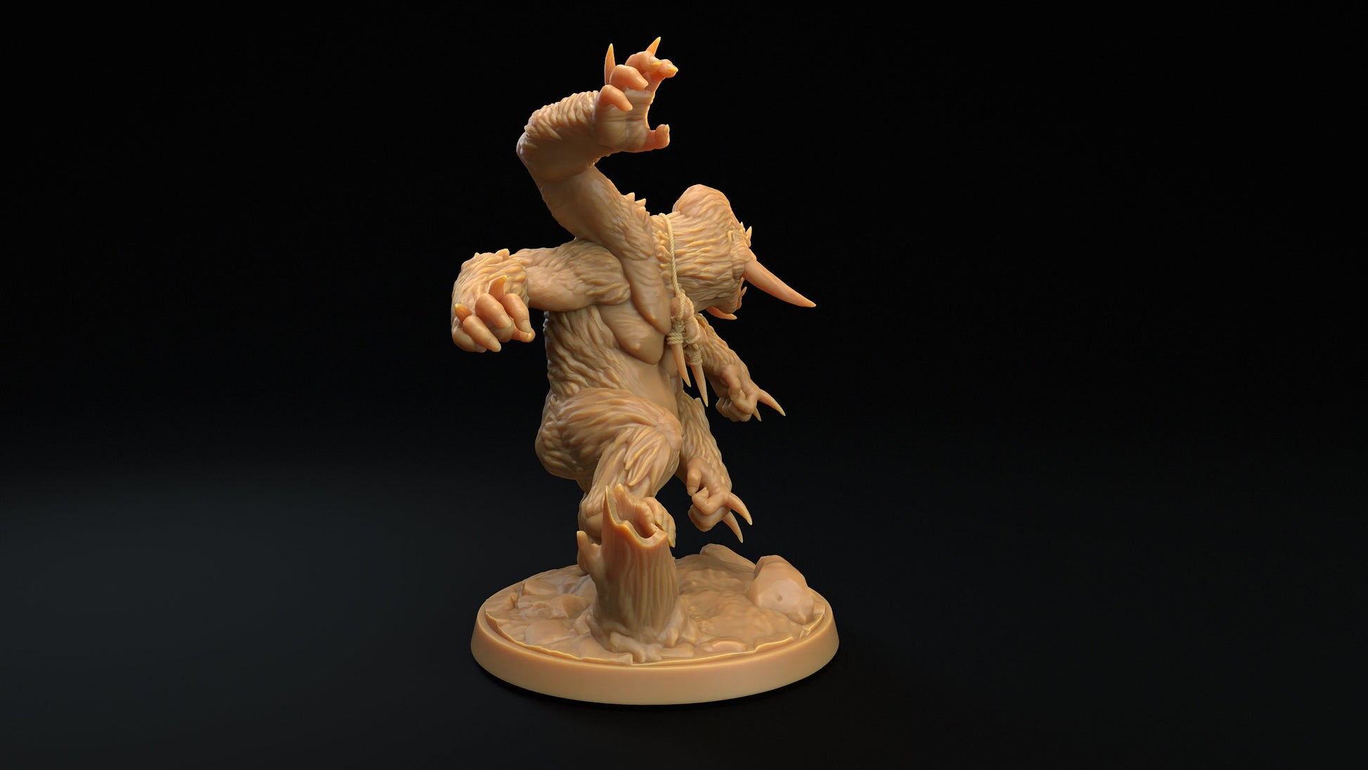 Skarr'gor Set | Dragon Trappers Lodge | The Simiax Legions | 32mm Scale Resin Printed Tabletop RPG Figures For DND 5E and OPR