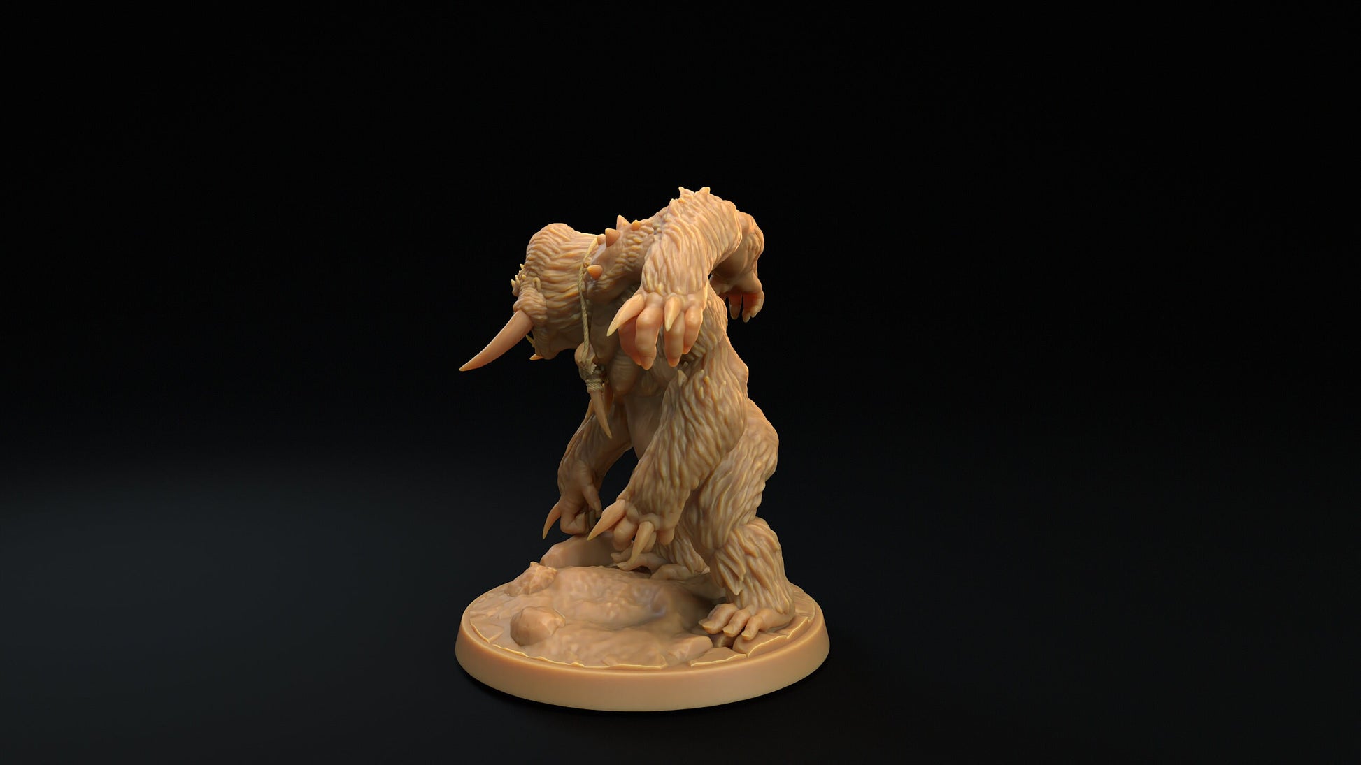 Skarr'gor Set | Dragon Trappers Lodge | The Simiax Legions | 32mm Scale Resin Printed Tabletop RPG Figures For DND 5E and OPR