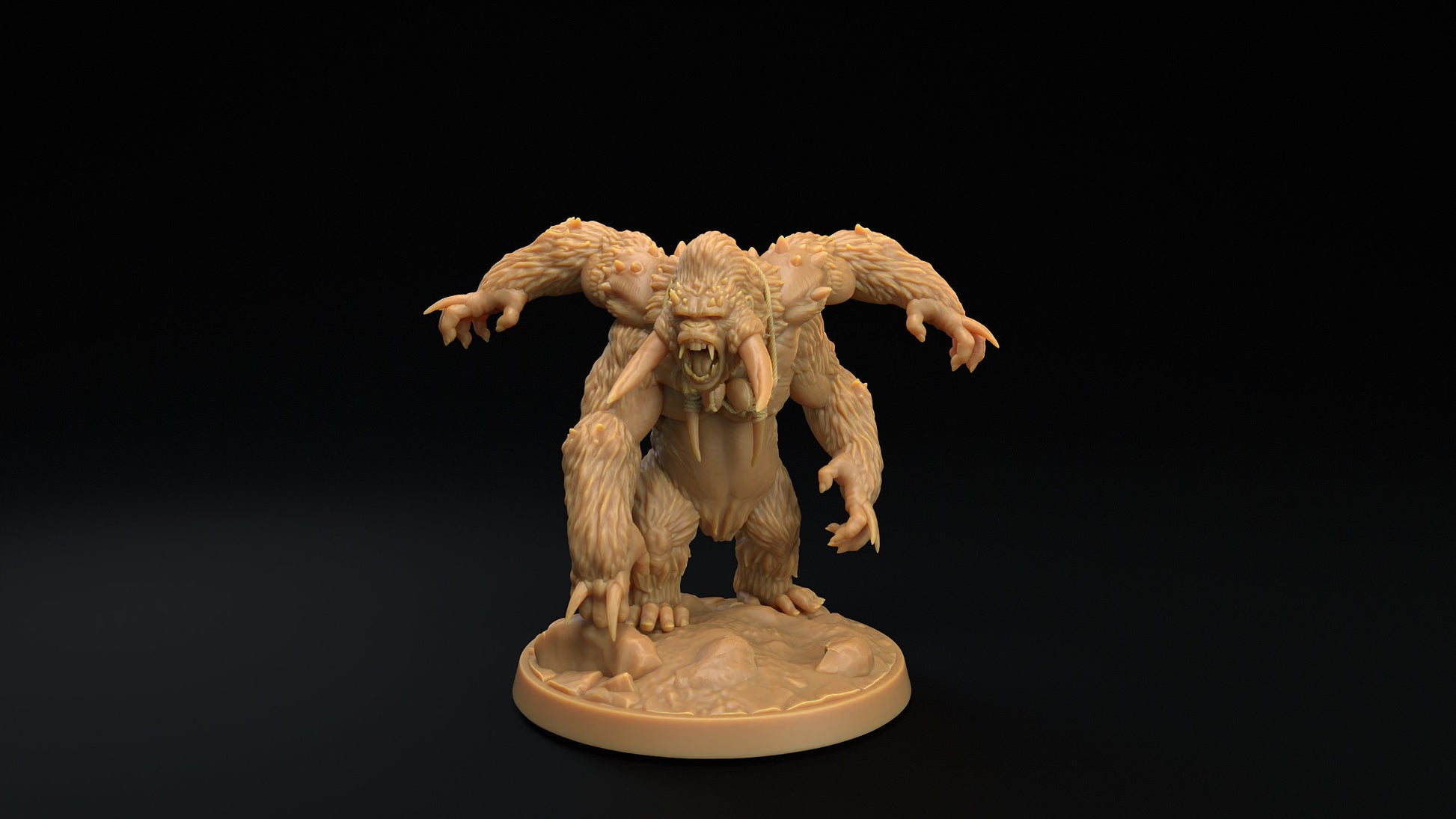 Skarr'gor Set | Dragon Trappers Lodge | The Simiax Legions | 32mm Scale Resin Printed Tabletop RPG Figures For DND 5E and OPR