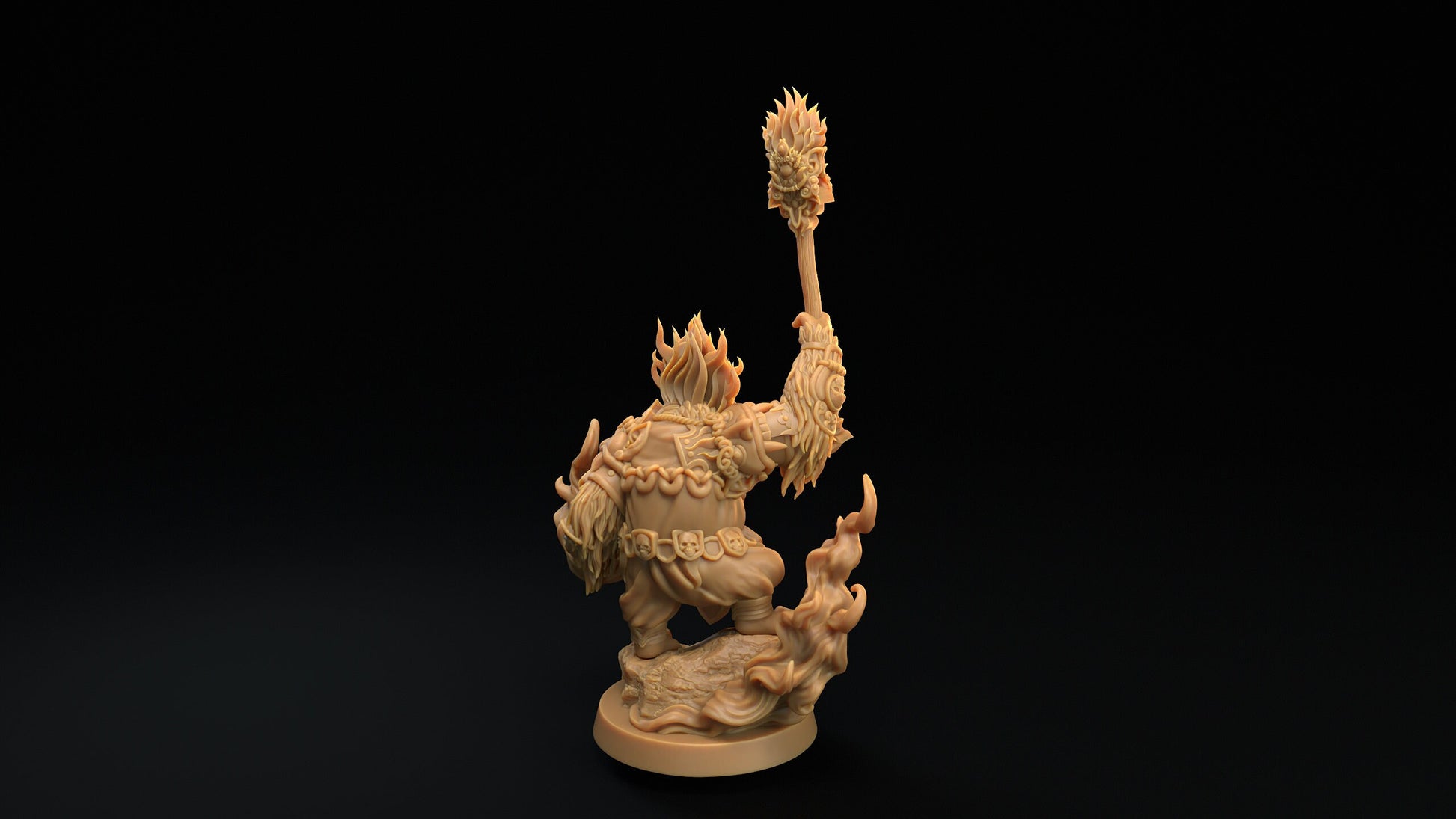 Jangal High Priest | Dragon Trappers Lodge | The Simiax Legions | 32mm Scale Resin Printed Tabletop RPG Figures For DND 5E and OPR
