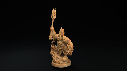 Jangal High Priest | Dragon Trappers Lodge | The Simiax Legions | 32mm Scale Resin Printed Tabletop RPG Figures For DND 5E and OPR